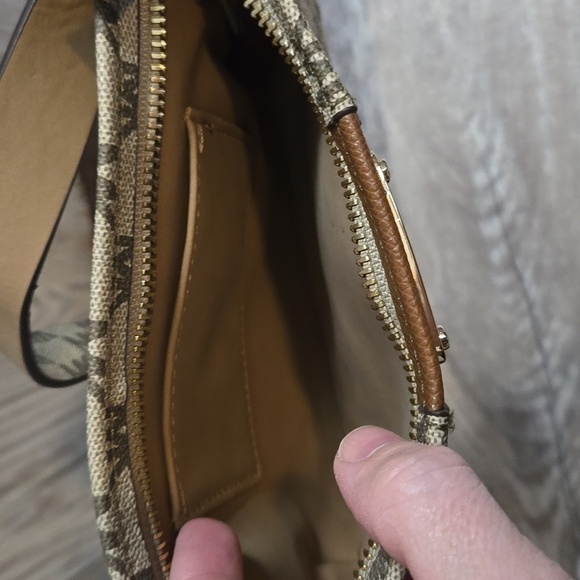 NWT Michael Kors belt bag tan & brown size L/XL - Picture 7 of 9